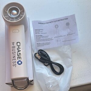 Chase Handheld Fan with Clip